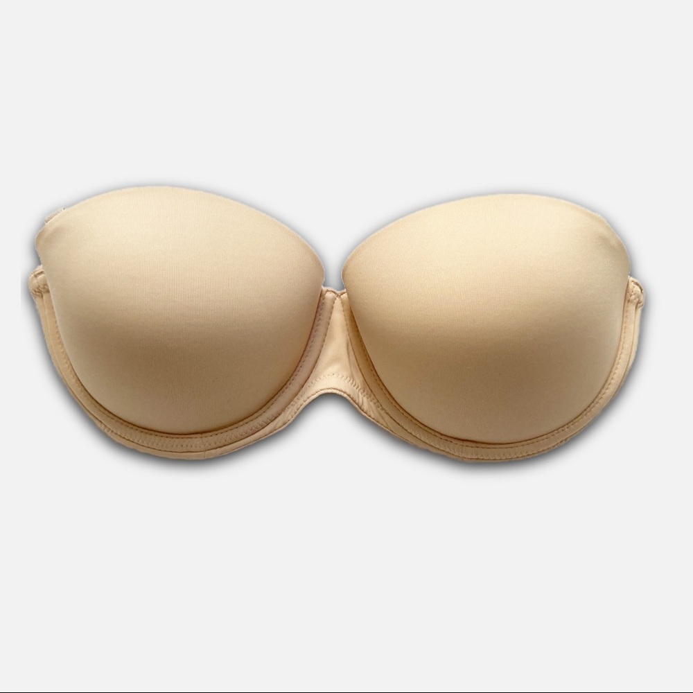 PINK Victoria’s Secret Wear Everywhere Strapless Push-up Bra Size 32C